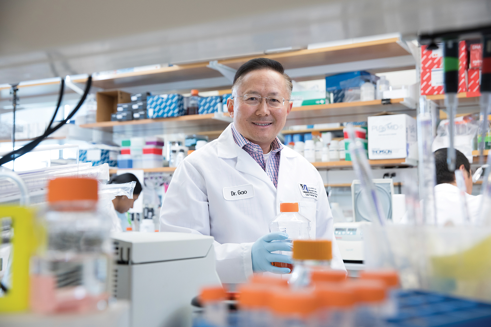 UMass Medical School microbiologist Guangping Gao