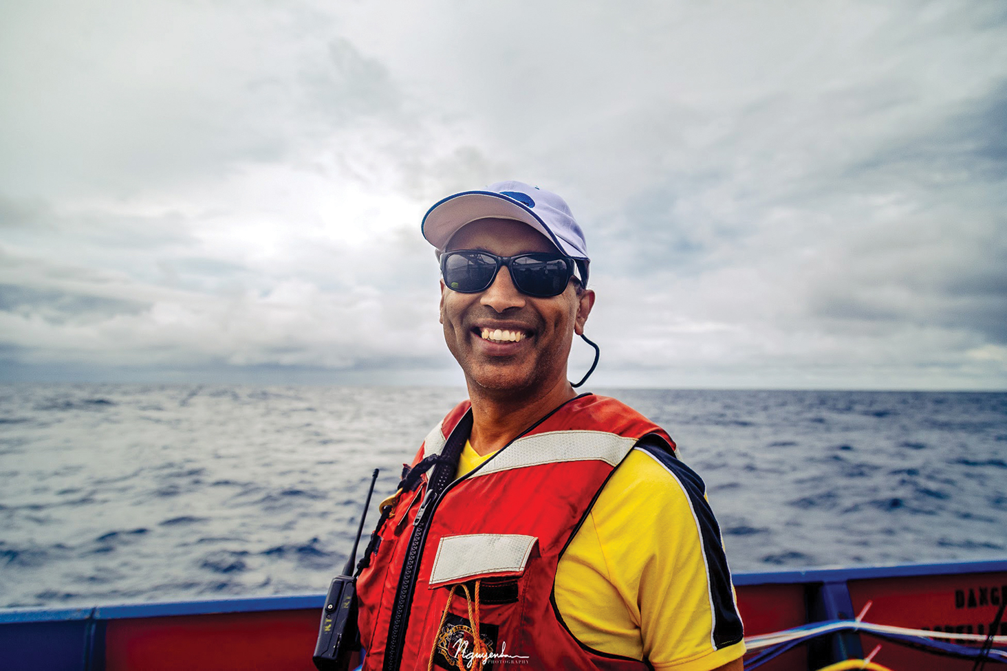Dartmouth oceanographer Amit Tandon