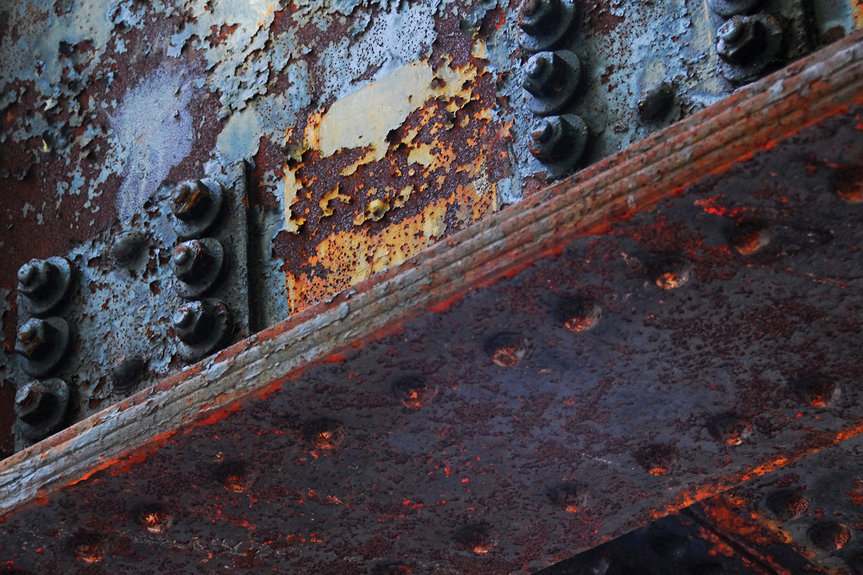 Rusted metal