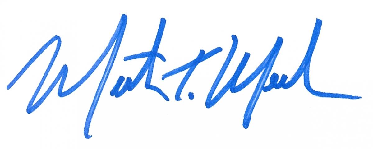 Marty Meehan signature