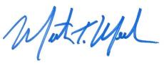 Martin T. Meehan signature