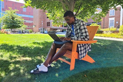 Juel Teixeira Baptista on the UMass Lowell campuses