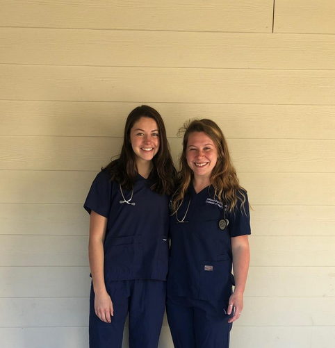 Sam Muir (left) and Joria Todd (right)