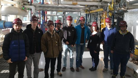 Students in Industrial Assessment Center program
