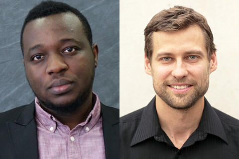 Oladele “Amos” Oluwayiose (left) and Richard Pilsner (right)
