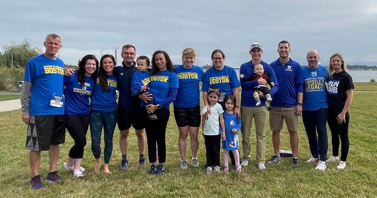 The UMass Boston Run for Krystle Marathon Team