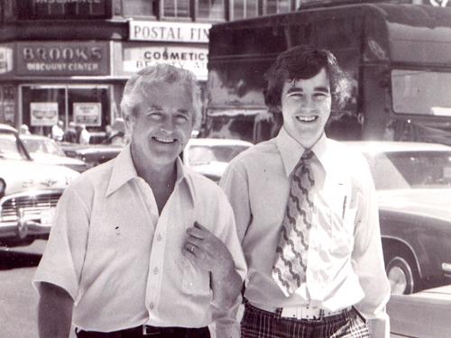 Marty Meehan and his father