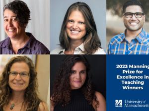 Collage of the 2023 Manning Prize Winners.