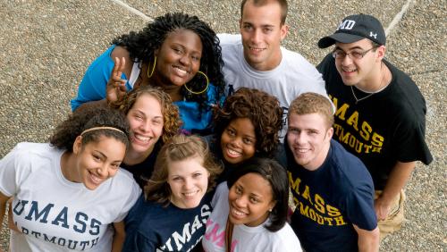 Students at UMass Dartmouth