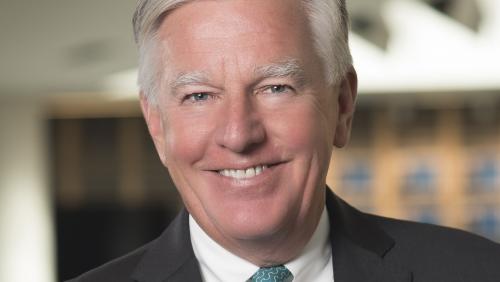 Headshot of UMass President Marty Meehan